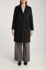 1982 Cashmere Tailored Single-Breasted Coat