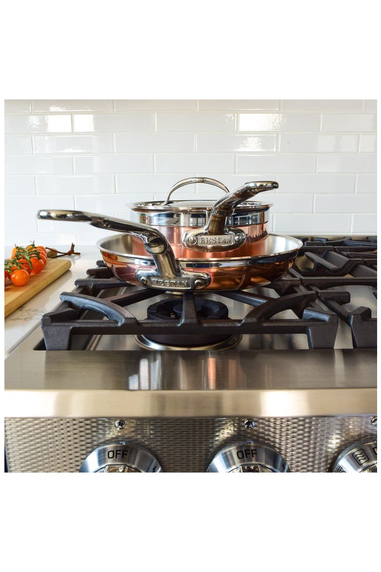 CopperBond 3-Piece Cookware Set (Nordstrom Exclusive), Alternate, color, COPPER