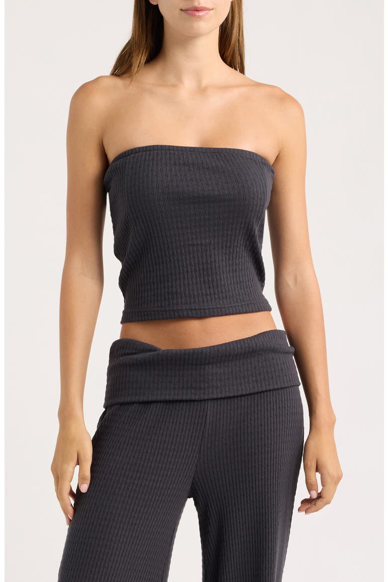Sweet Coast Tube Top, Main, color, BLACK SANDS