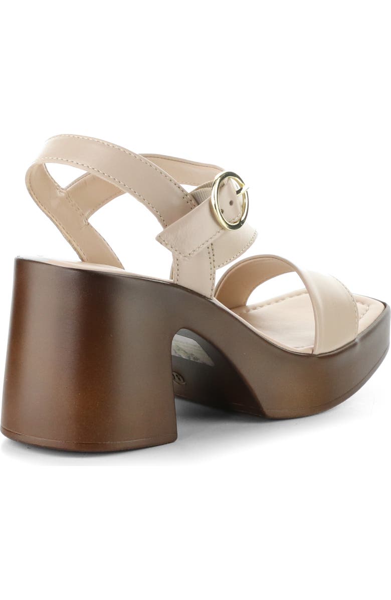 Bos. & Co. Veda Ankle Strap Platform Sandal, Alternate, color, Beige