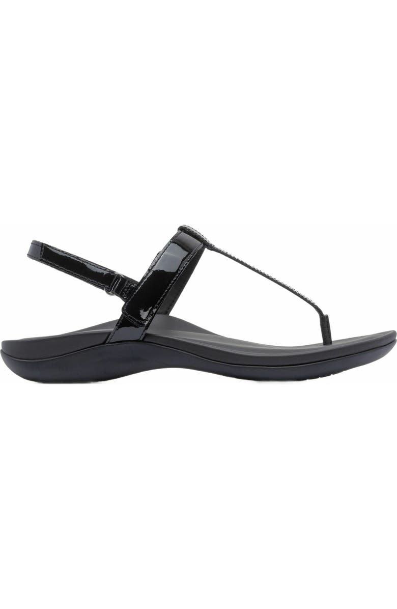 ABEO Oasis T Strap Sandal, Alternate, color, Black - Regular