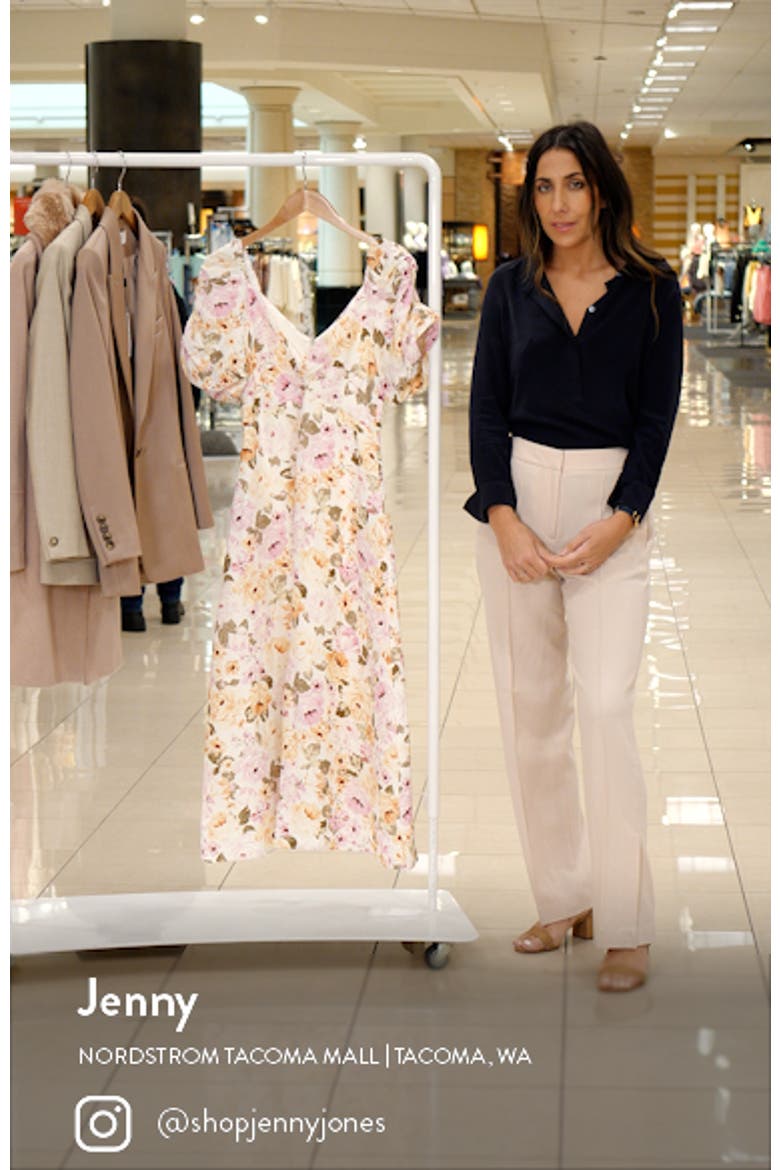 Tilly Twist Front Midi Dress video