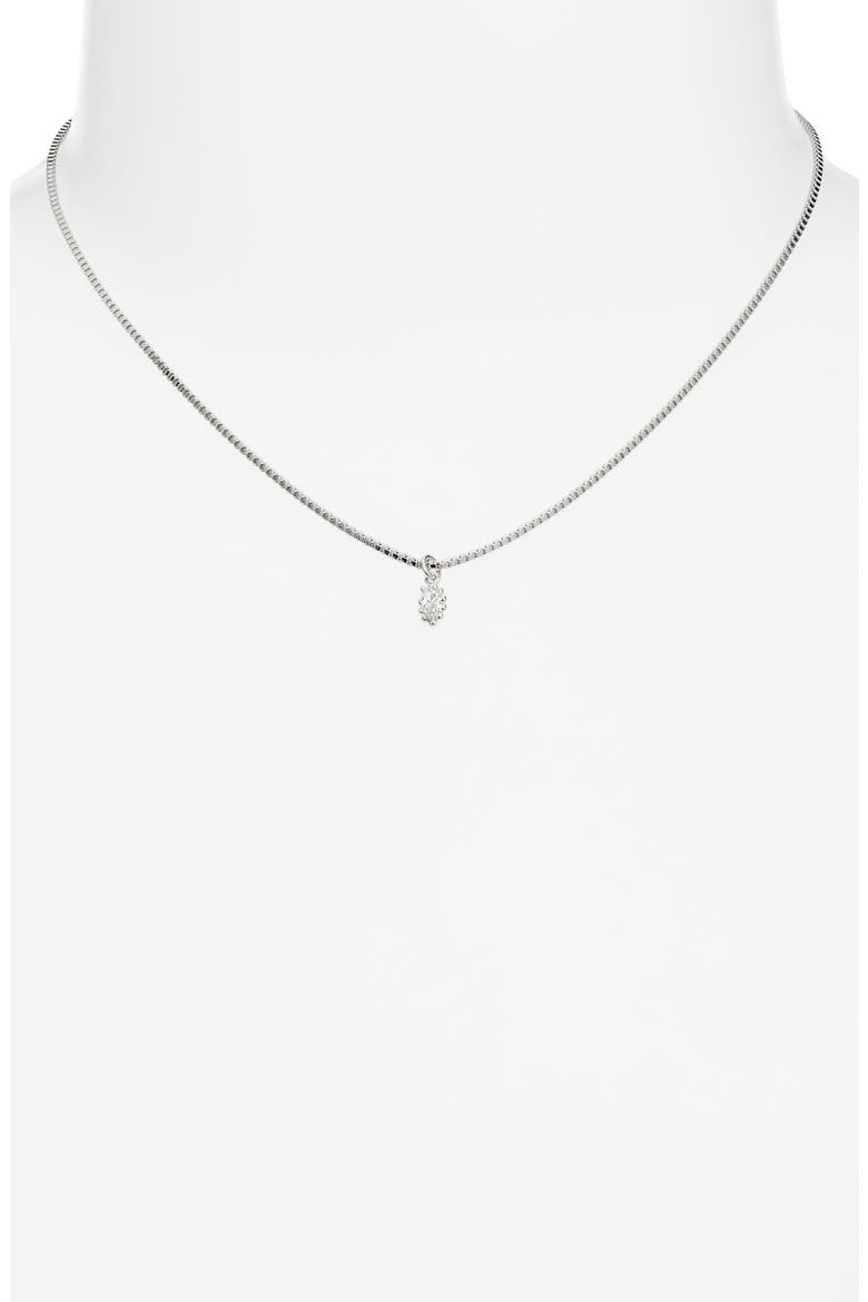 Shu Deity Pendant Necklace, Alternate, color, SILVER