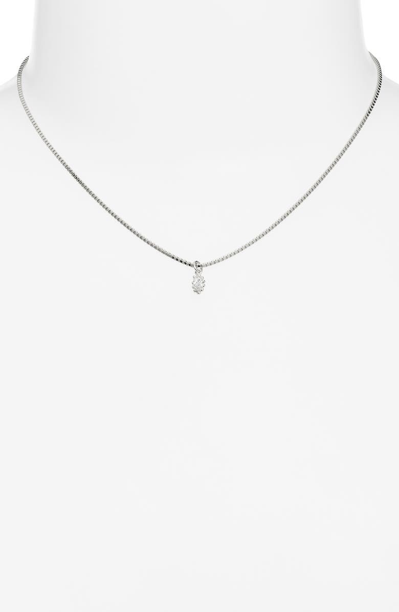 Child of Wild Shu Deity Pendant Necklace, Alternate, color, Silver