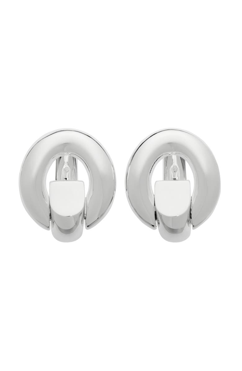 Tory Burch Pierced Hoop Earring, Alternate, color,