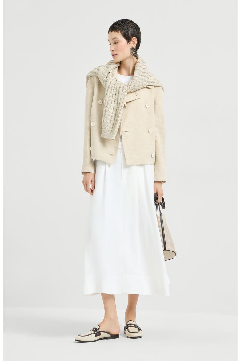 Dazzling Cable sweater, Alternate, color, Beige