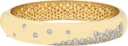 Sara Weinstock Papua 18k Gold Diamond Bangle