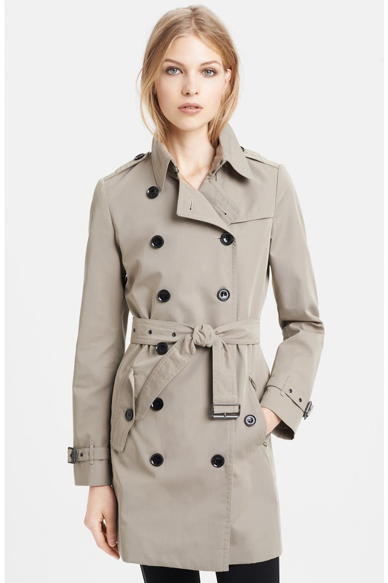 'Havenby' Double Breasted Trench Coat, Main, color, CHINO