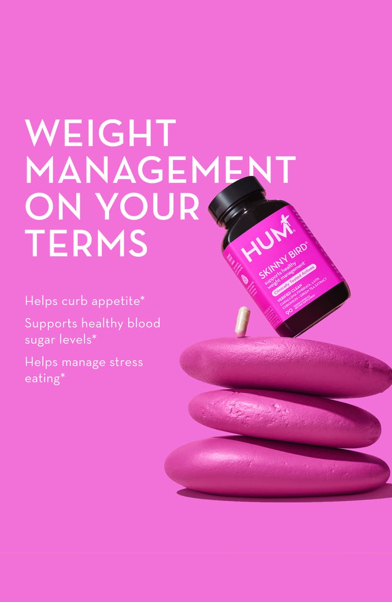 Hum Nutrition Skinny Bird<sup>®</sup> supports healthy weight management Supplement, Alternate, color, 