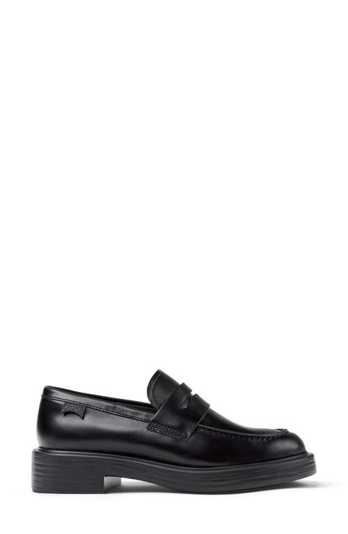 Shop Camper Dean Penny Loafer In Black