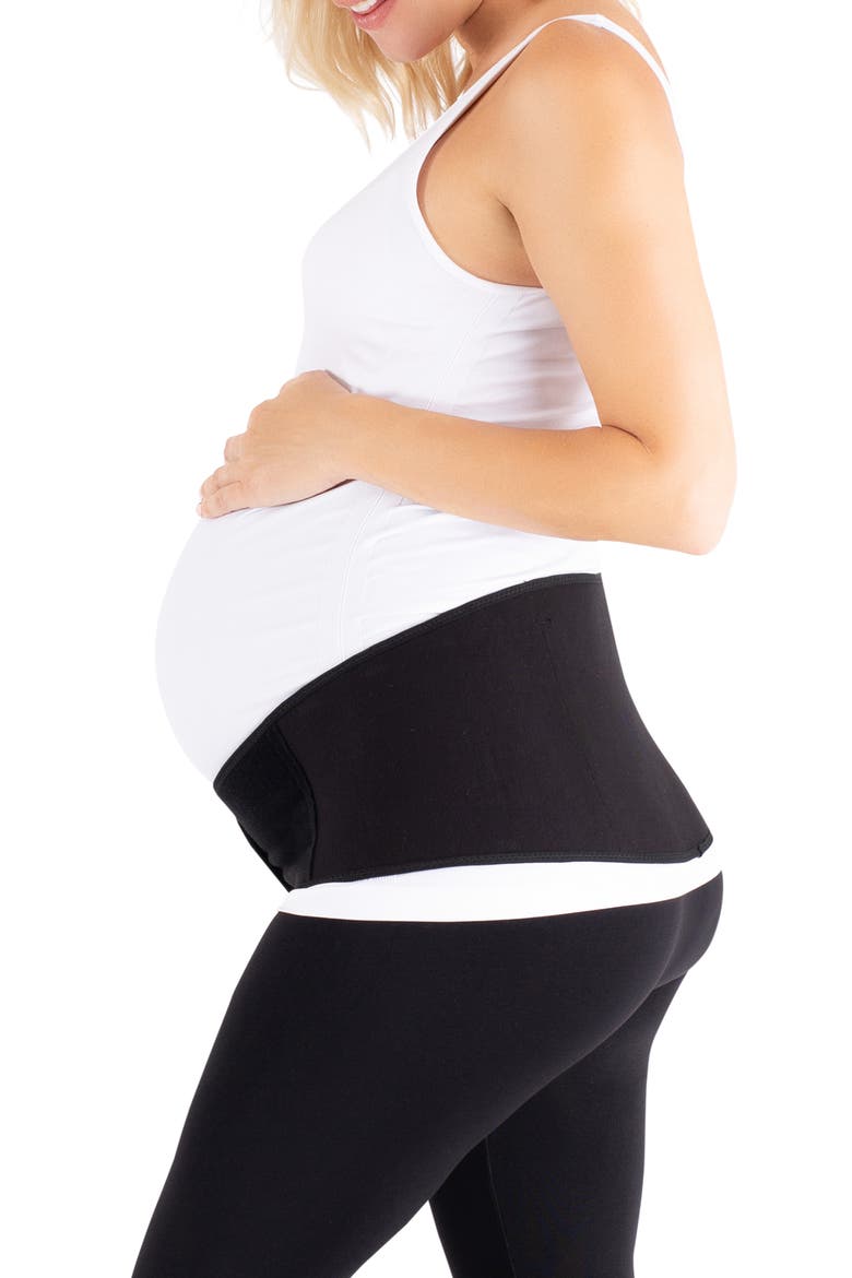 Upsie Belly® Maternity Support Band, Alternate, color, BLACK