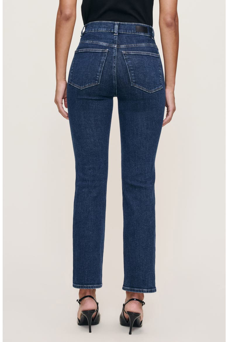 Halle Straight Instasculpt™ High Rise Jeans, Alternate, color, LAKE HOUSE