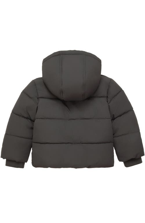Rokka&rolla Fleece Lined Cloud Hooded Jacket In Gray