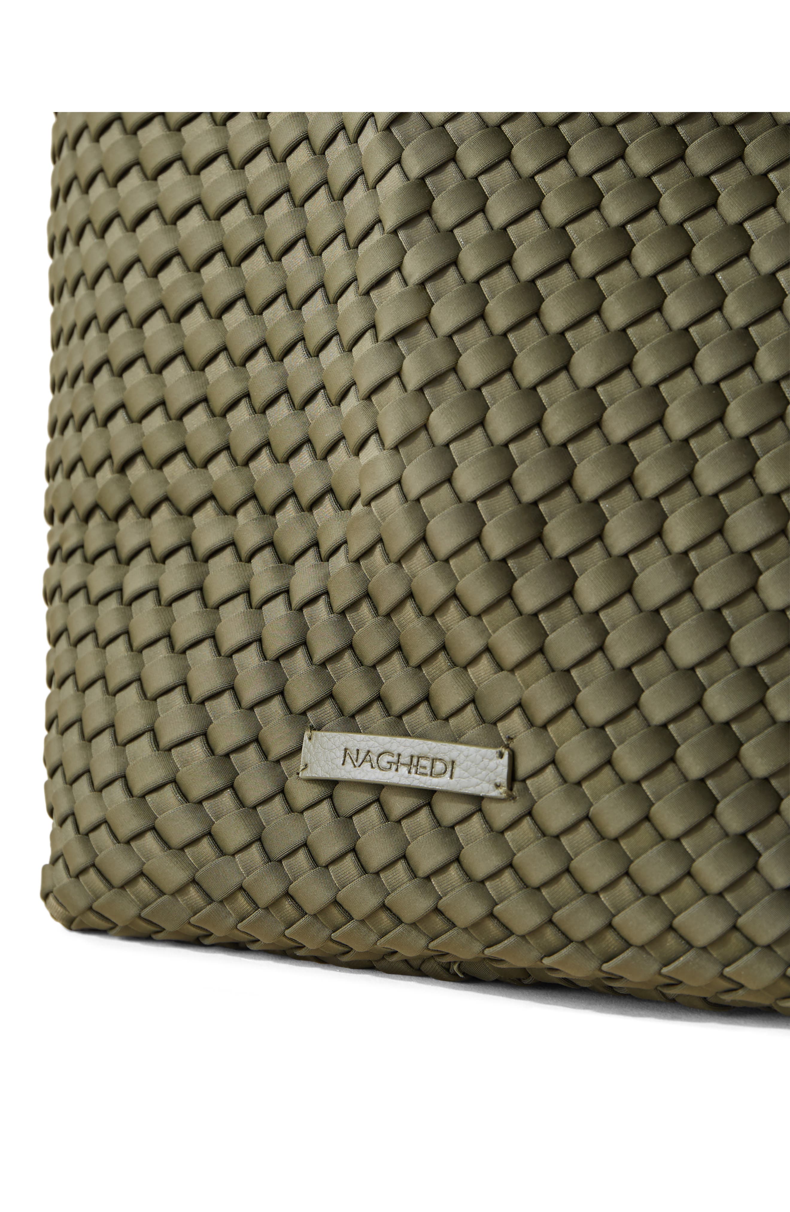 NAGHEDI Jetsetter Large Tote, Alternate, color, Olive