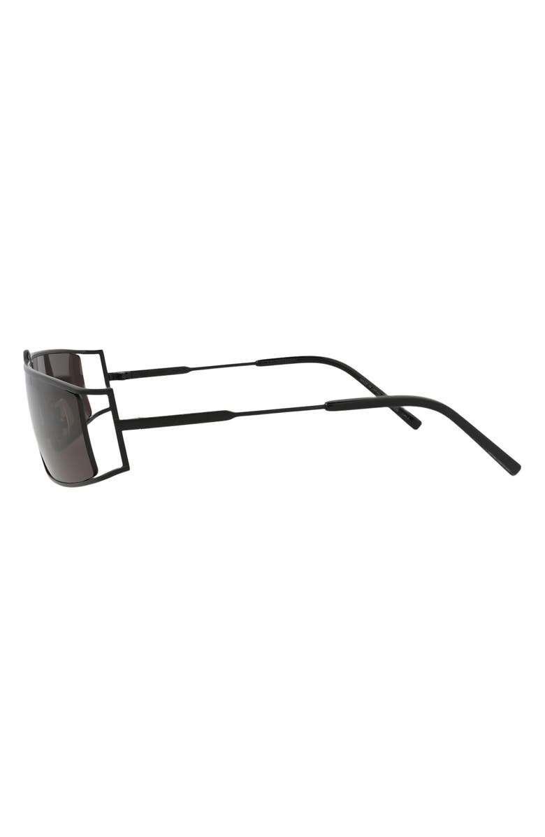 Saint Laurent 66mm Oversize Square Sunglasses, Alternate, color, 