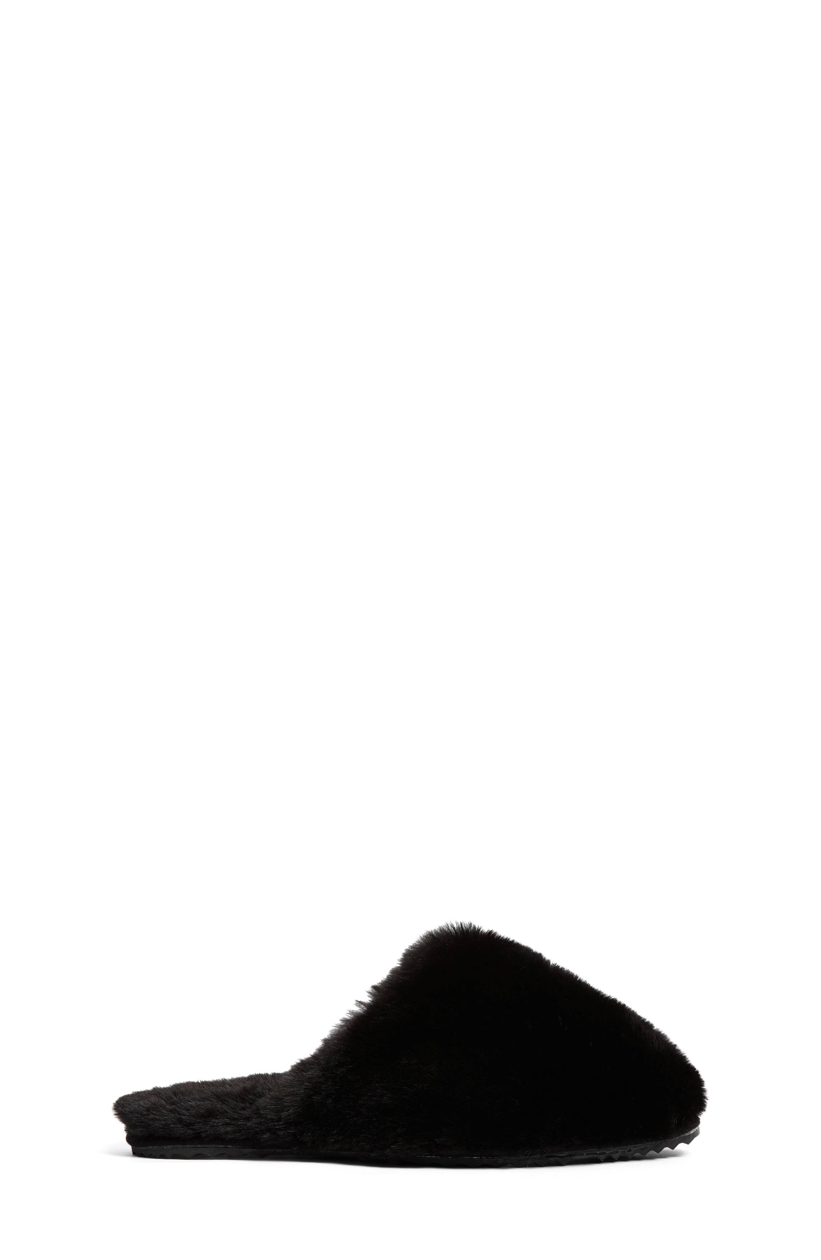 Apparis Melody Faux Fur Slide Slipper, Alternate, color, 