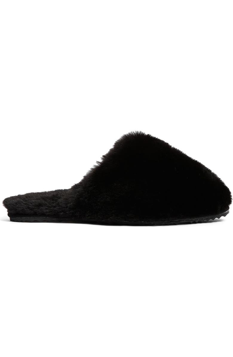 Apparis Melody Faux Fur Slide Slipper, Alternate, color,
