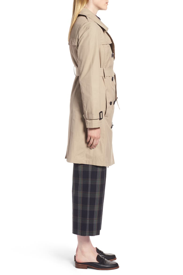 3-in-1 Trench Coat with Vest, Alternate, color, KHAKI