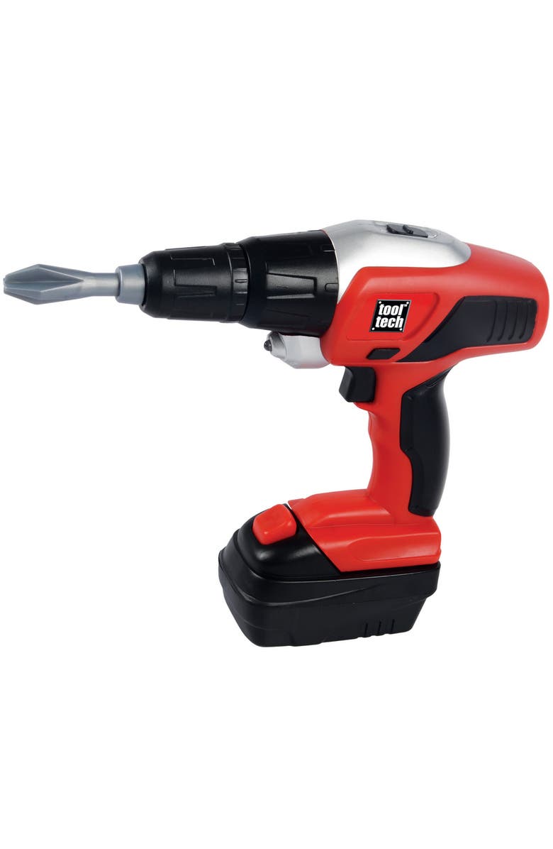 Red Box Power Drill Toy, Alternate, color, Red