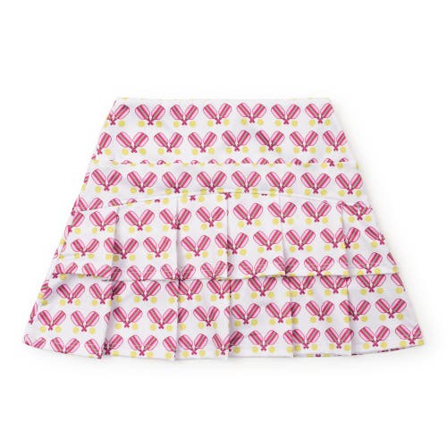 LILA AND HAYES LILA AND HAYES MARGOT GIRLS' TIERED SKIRT BY LH SPORT