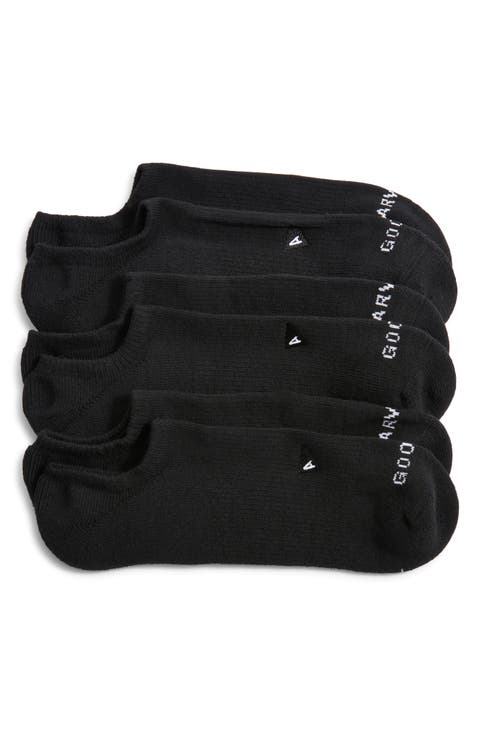 3-Pack No-Show Socks