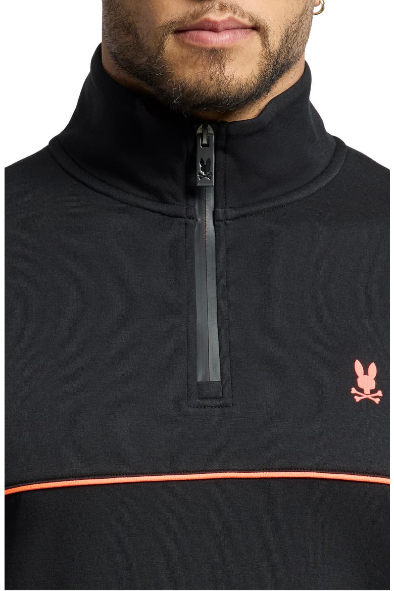 Dixie Golf Quarter Zip Pullover, Alternate, color, BLACK
