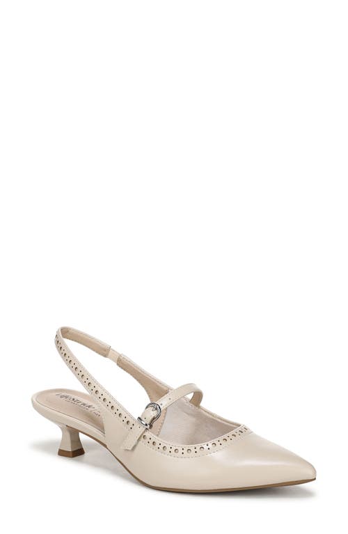 LIFESTRIDE LIFESTRIDE MARILYN SLINGBACK POINTED TOE KITTEN HEEL PUMP