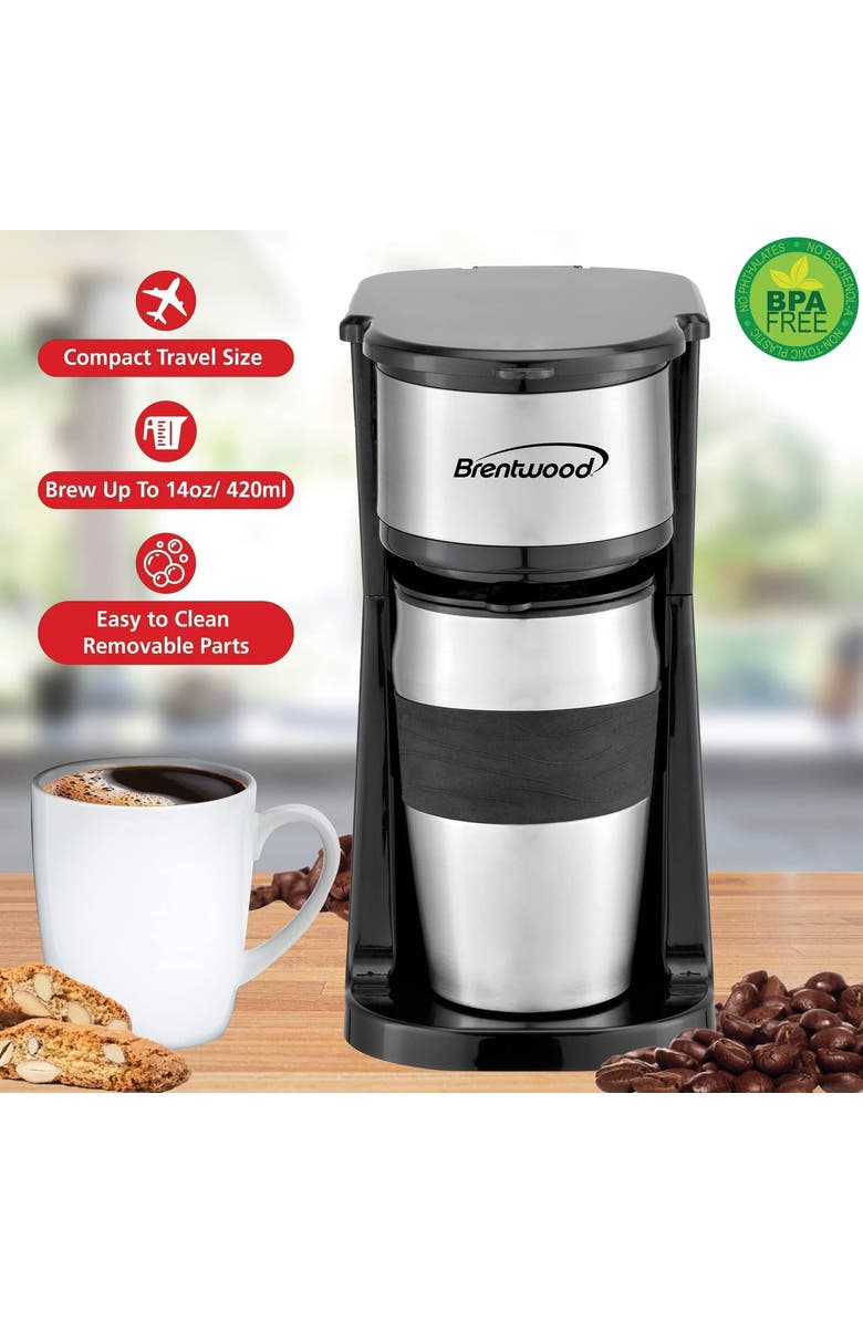 Brentwood Coffee Maker, Alternate, color, Black