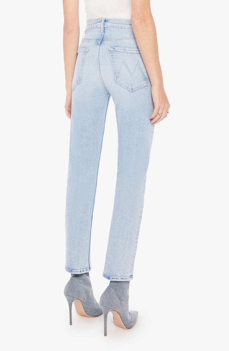 MOTHER The Tomcat Flood High Waist Ankle Straight Leg Jeans, Alternate, color, 