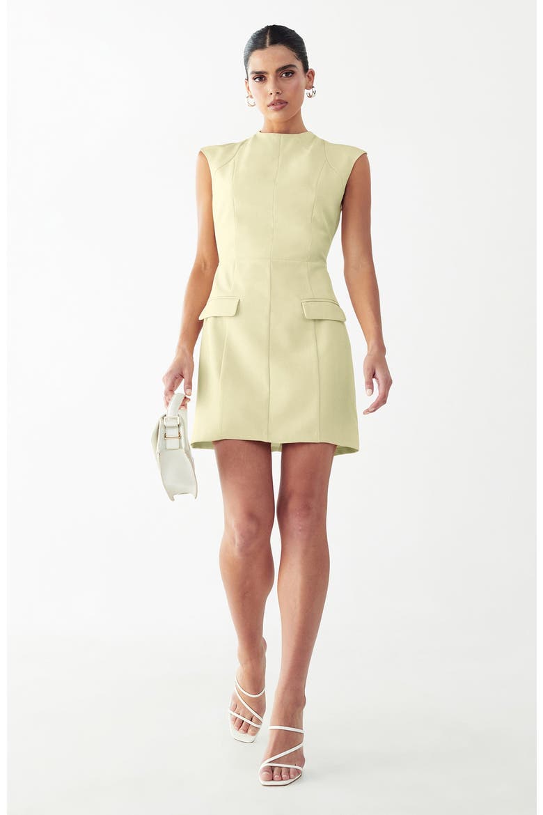 Isle Mini Dress, Main, color, Whipped Butter