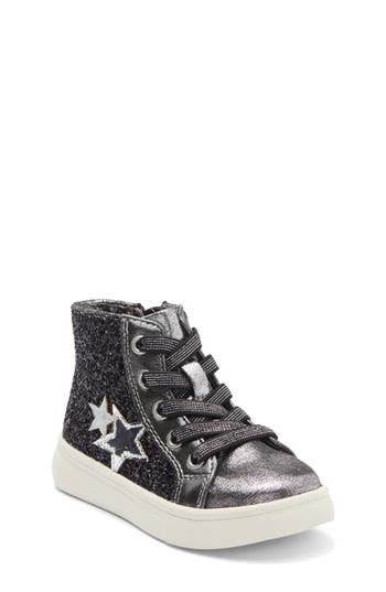 Harper Canyon Kids' Aimie High Top Sneaker In Black