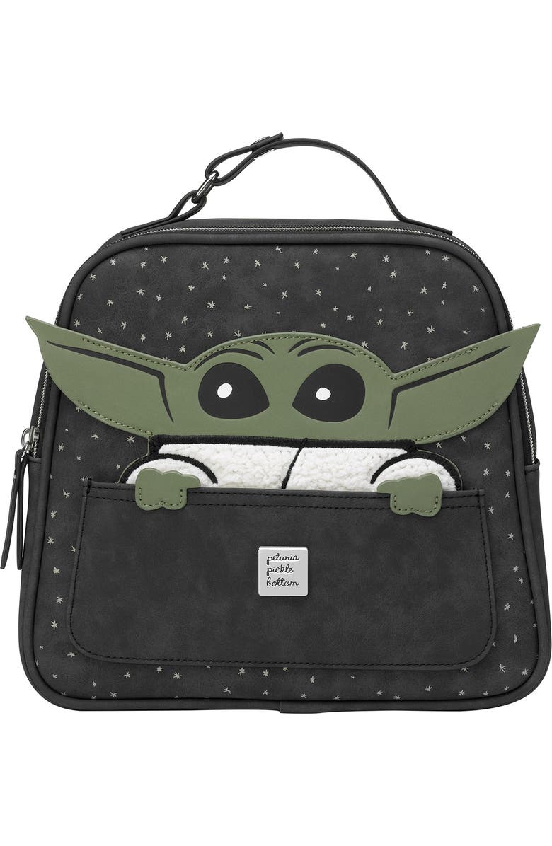 Petunia Pickle Bottom x Star Wars<sup>™</sup> The Child Collection Tandem Insulated Bottle Tote & Lunch Box, Main, color,
