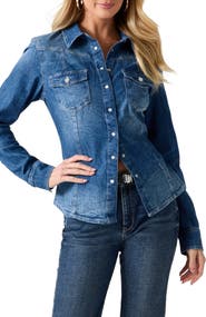 GUESS Long Sleeve Woven Shirt