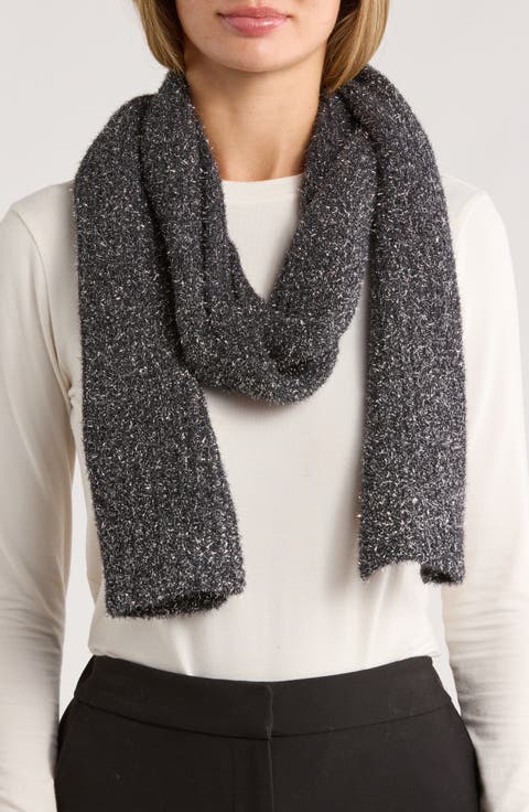 Tinsel Knit Scarf