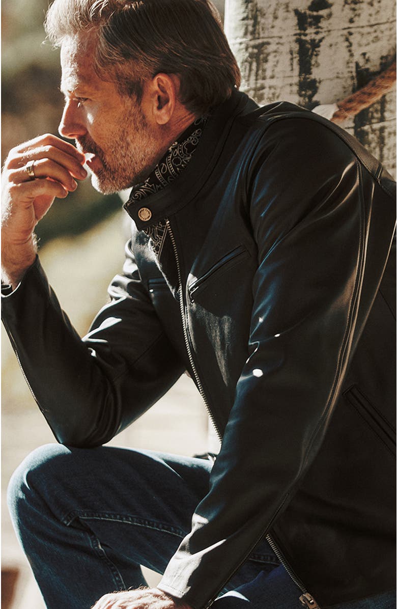 Last Wolf WHEELER PEAK RACER JACKET, Alternate, color, Black