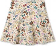 Mightly Organic Cotton Girls Pocket Skorts