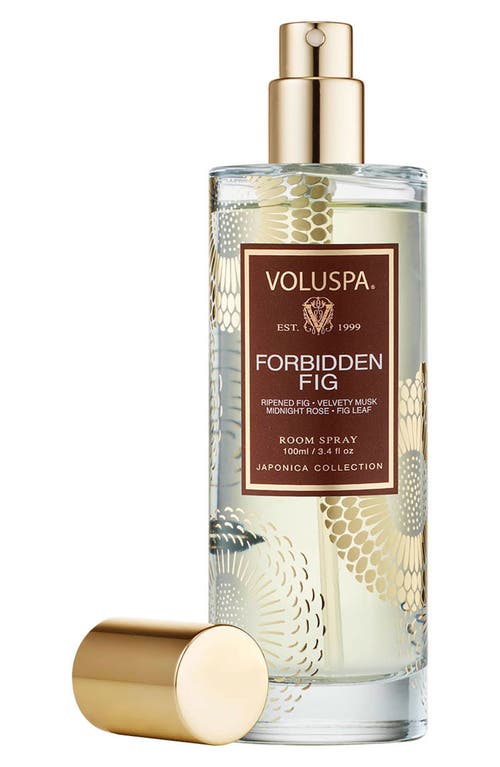 Voluspa Forbidden Fig Room Spray In Transparent