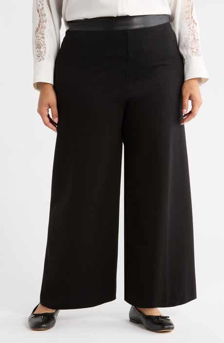 Lysse Denver High Waist Ankle Wide Leg Ponte Pants