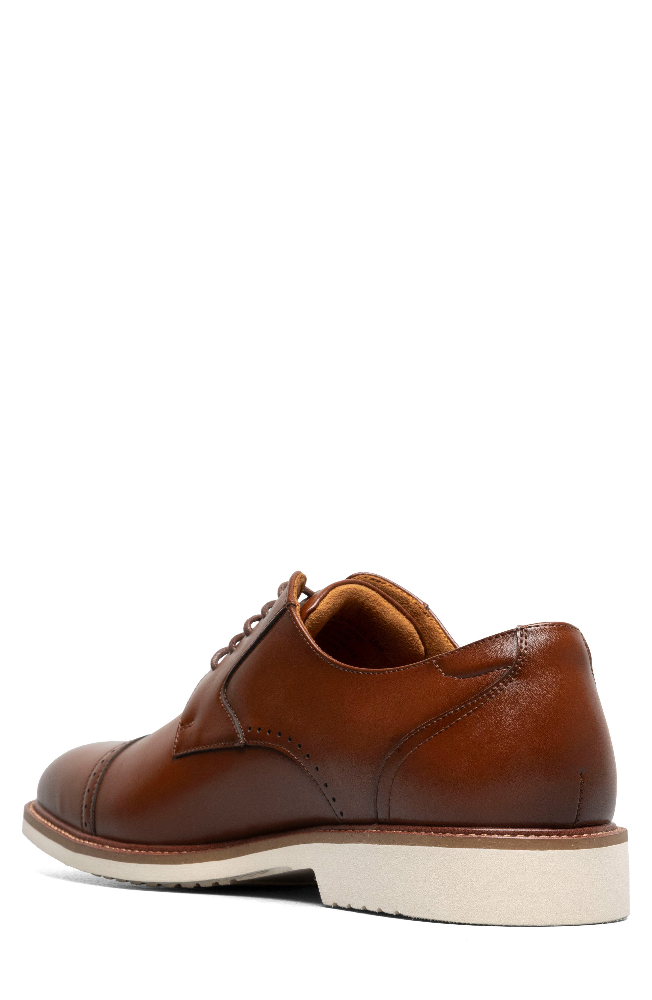 Vogel Cap Toe Derby, Alternate, color, COGNAC