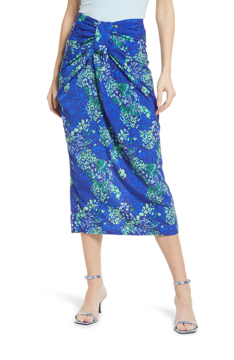 Never Fully Dressed Scarlett Knot Front Skirt, Main, color,