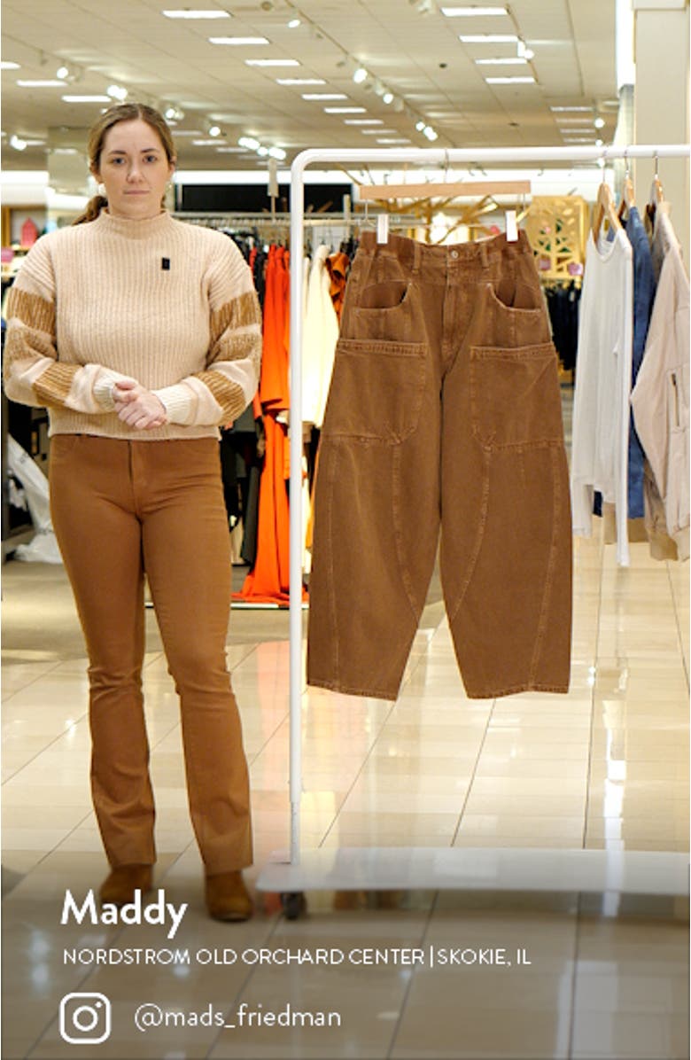 New School Relaxed Straight Leg Cargo Jeans, sales video thumbnail