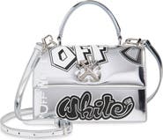 Off-White Jitney 0.5 Quote Faux Leather Shoulder Bag