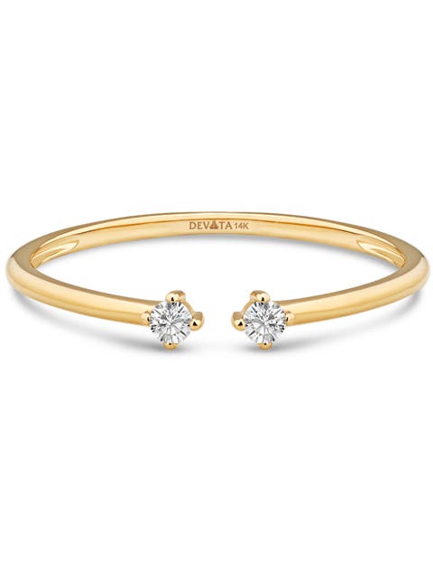 Devata Open Ring in 14K Gold