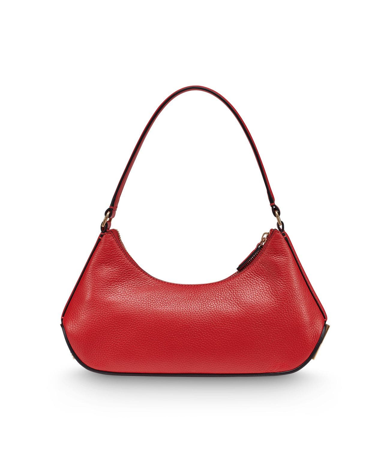 KARL LAGERFELD PARIS Arielle Shoulder, Alternate, color, Admiral Red