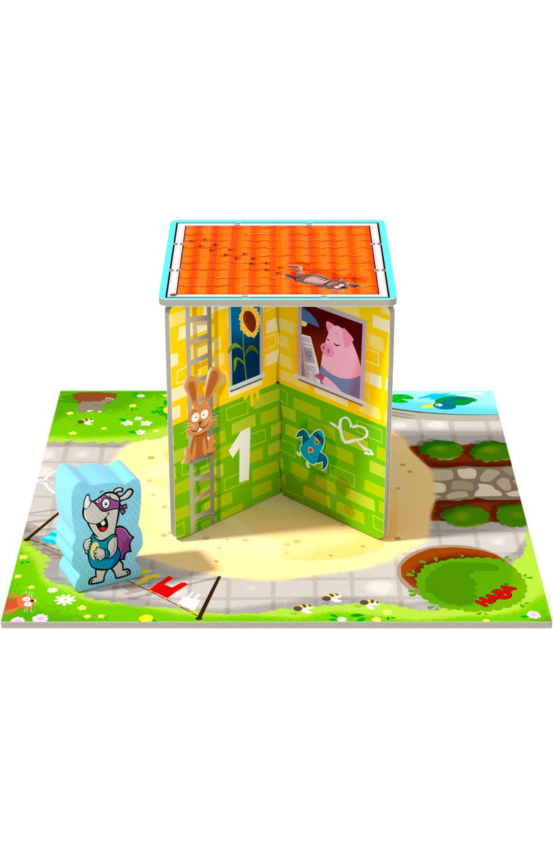 HABA Rhino Hero Junior - My Very First Games Series, Cooperative Kids Games for Toddlers and Preschool Learning Activities for 2 Year Olds & Up, Alternate, color,