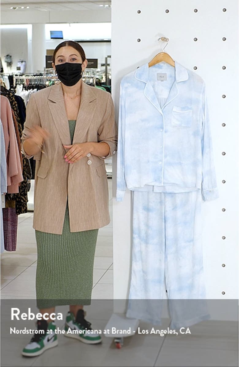 Clara Cloud Print Pajamas, sales video thumbnail