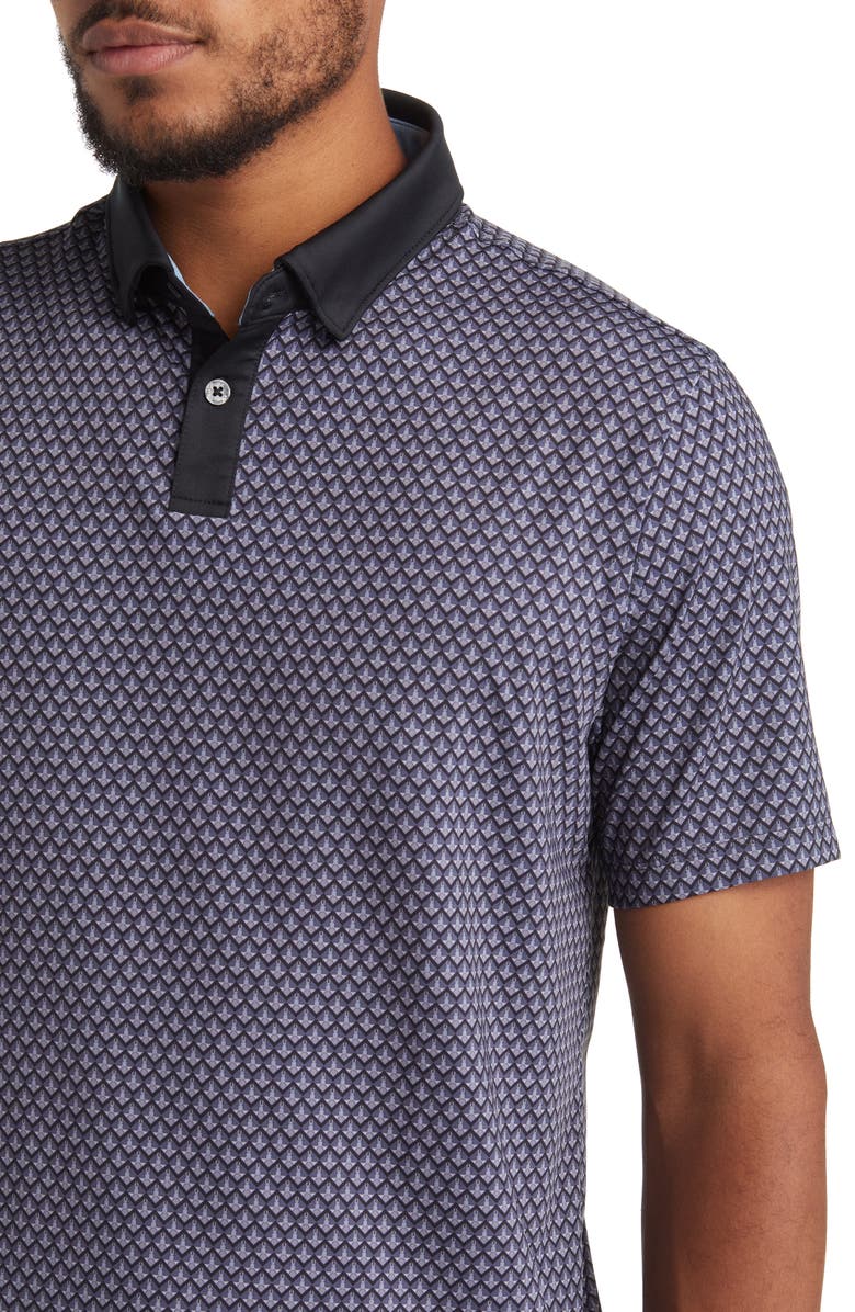 Rhone Floral Performance Golf Polo, Alternate, color, 