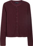 Veronica Beard Lira Picot Edge Cardigan