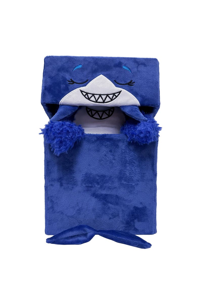Happy Nappers Adorable Storables Shark Blue & White 8 Inches Ages 1+, Alternate, color, Multicolored