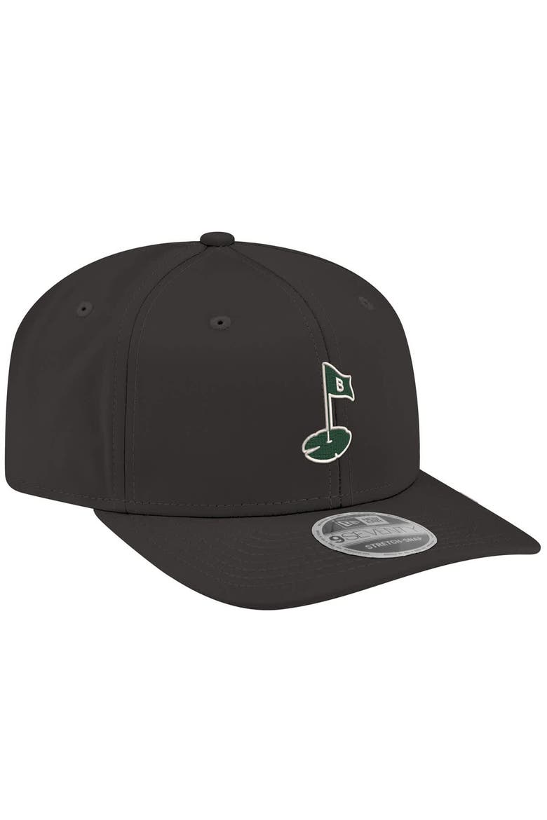 Black Boston Common Golf Team COOLERA 9SEVENTY Adjustable Hat, Alternate, color, Black